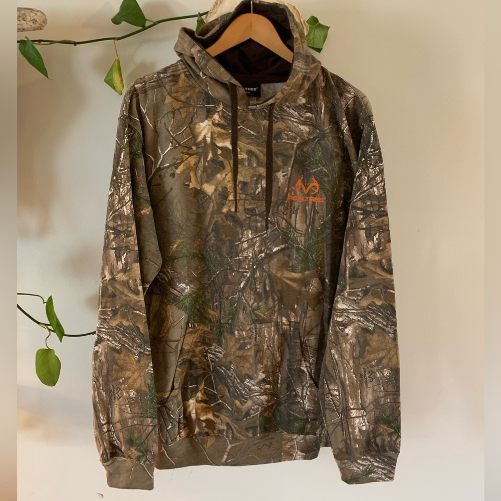 Real Tree Camouflage Hoodie